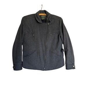 Lauren Ralph Lauren Petite Lambswool Jacket Size 10P Womens Career Office Preppy